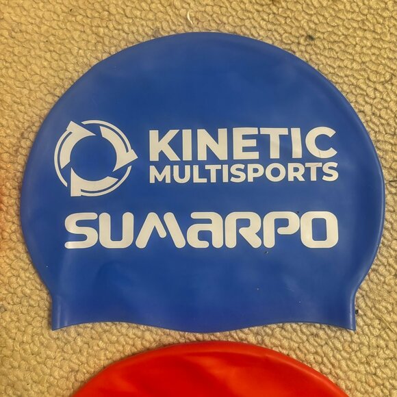 Silicone Swim Cap Bundle (4 Caps) - Picture 3 of 6
